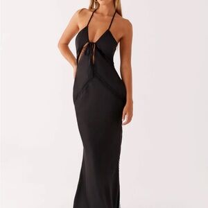 Peppermayo Highway Maxi Dress Black